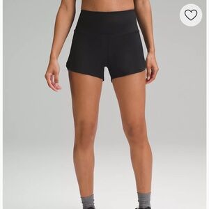 High rise speed up shorts 4 inch